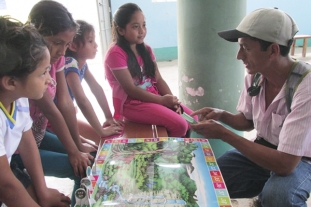 Niños de Yambrasbamba y Copallín conocen más sobre el bosque